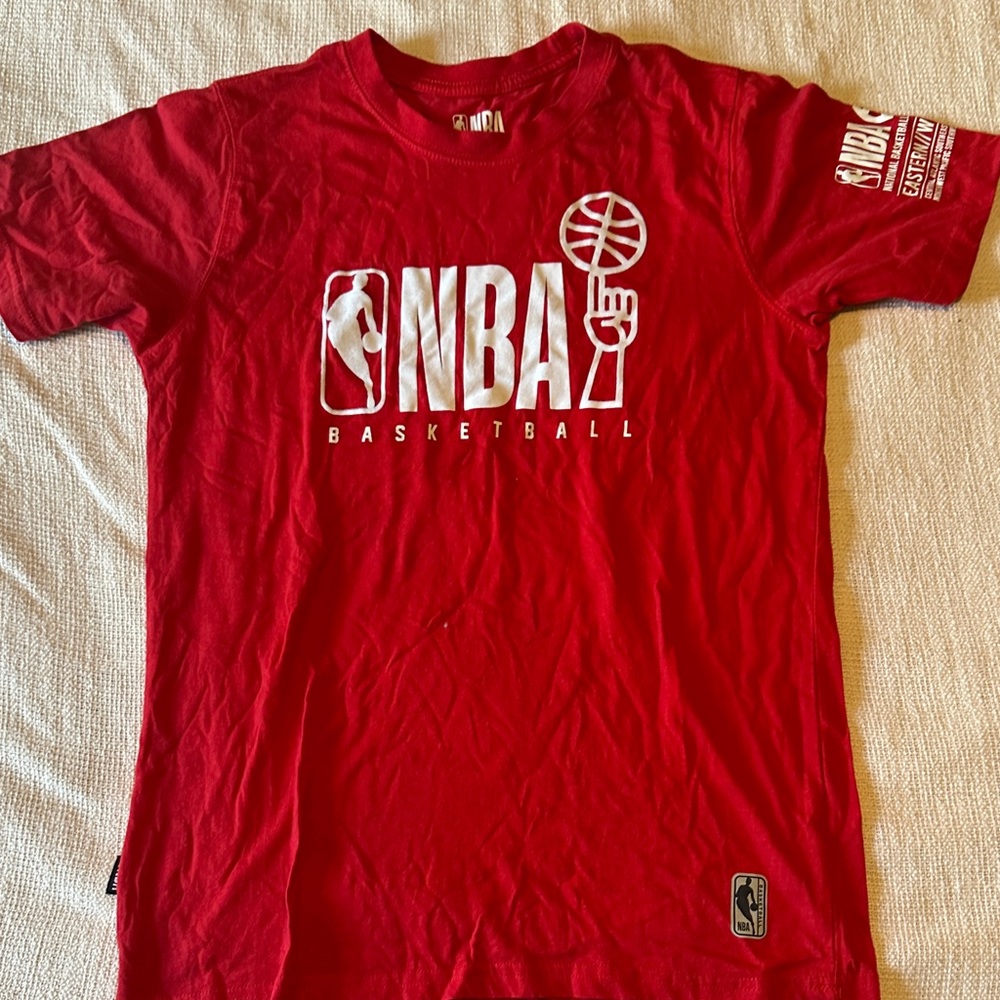 NBA Red Graphic Tee